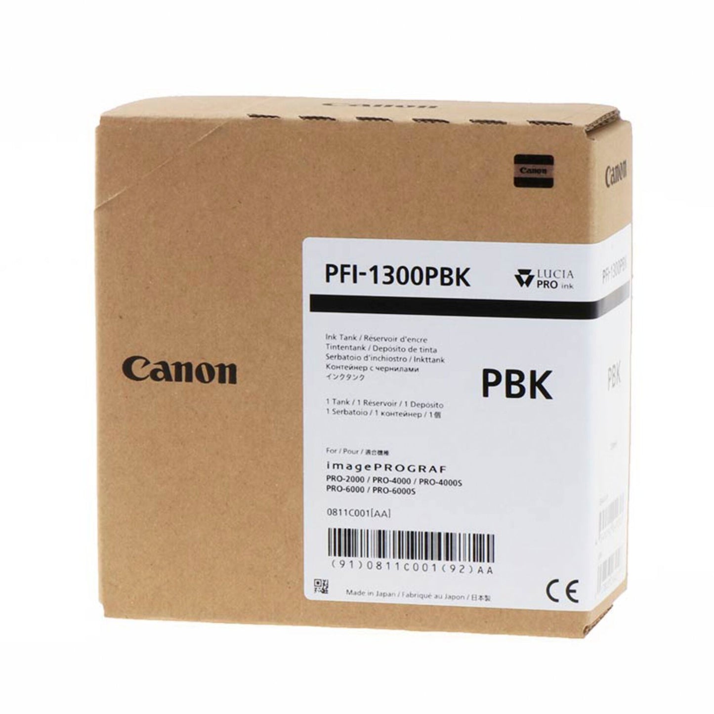 Canon PFI-1300 ink photo black 330 ml