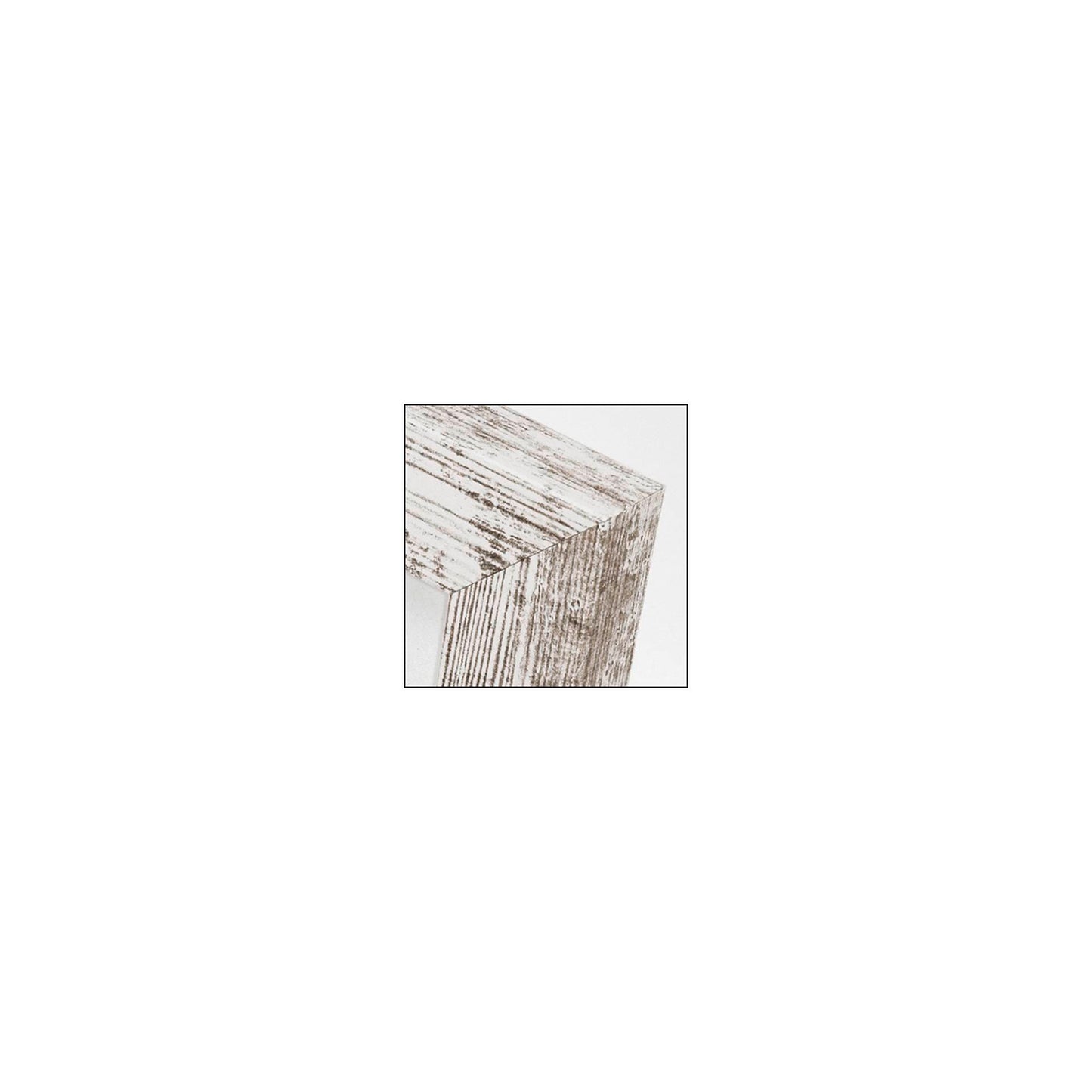 ZEP Nelson 6 white/brown   20x30 Wood Frame V21236
