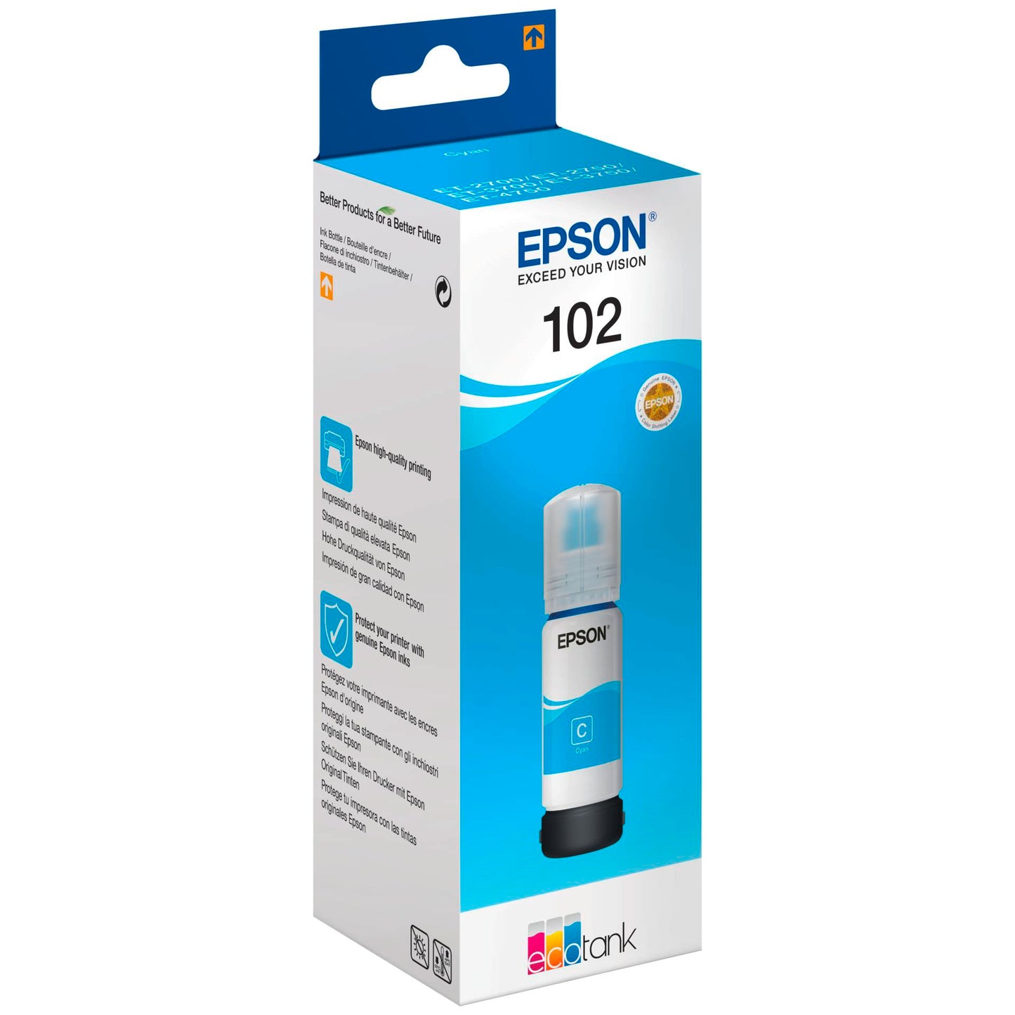 Epson EcoTank cyan T 102 70 ml               T 03R2
