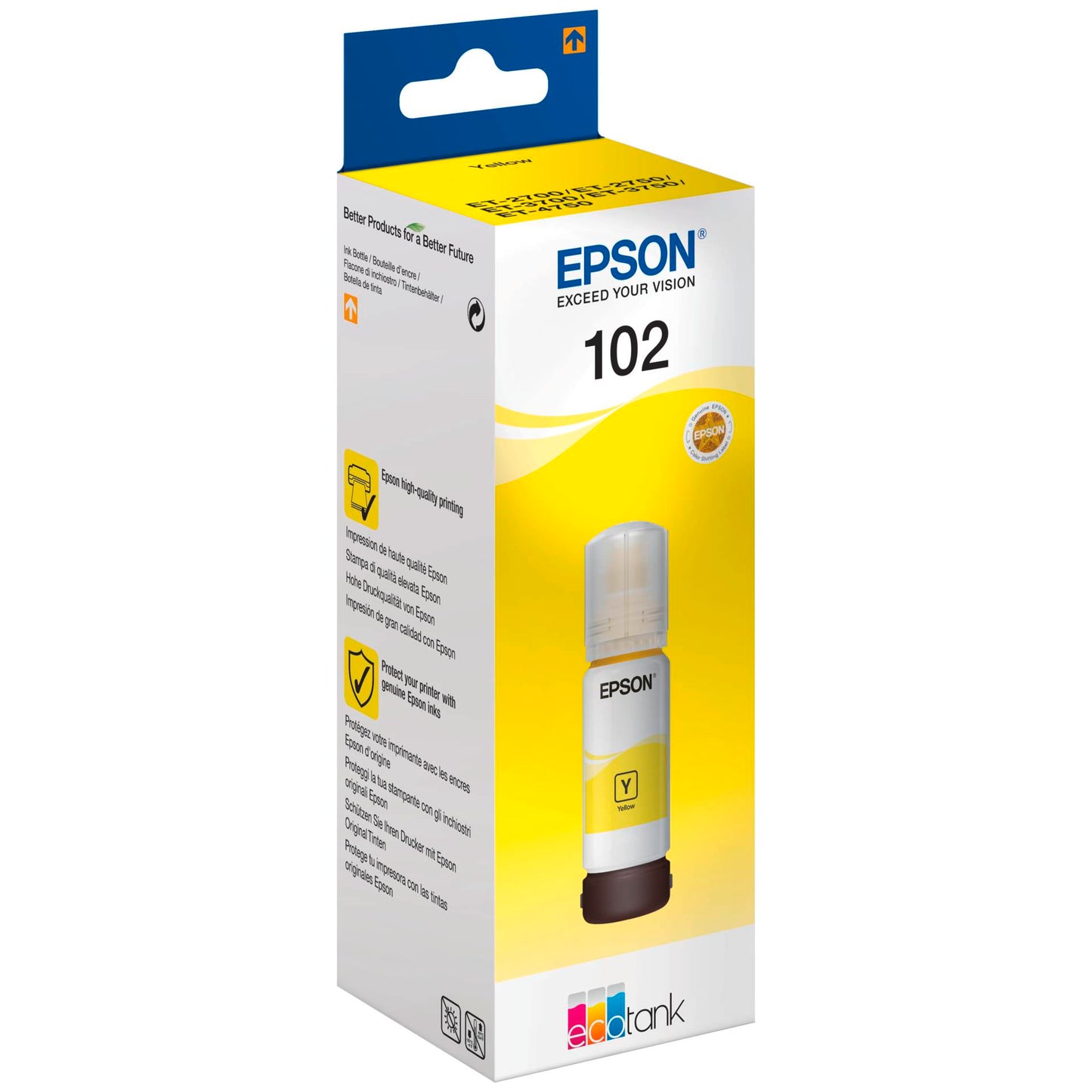 Epson EcoTank yellow T 102 70 ml               T 03R4