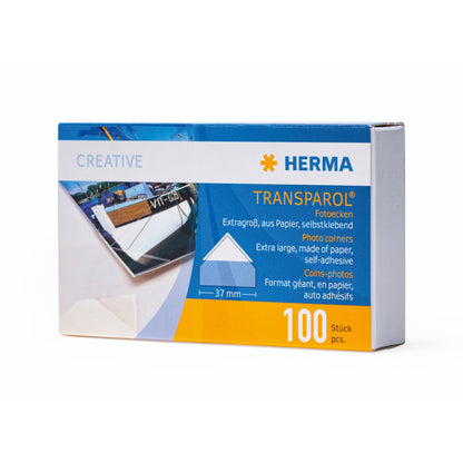 Herma Transparol Photo Corners XXL  100 pcs               1302