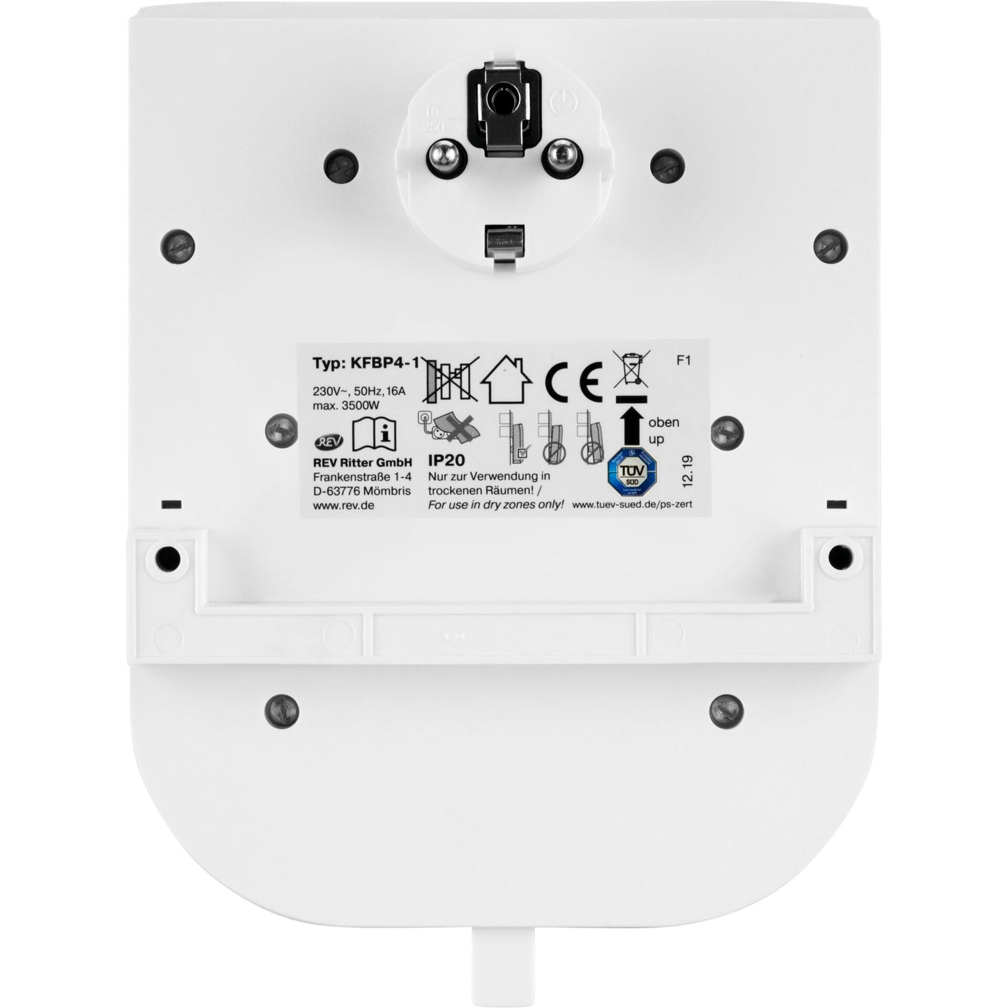 REV MultiPower 4-fold Socket extension