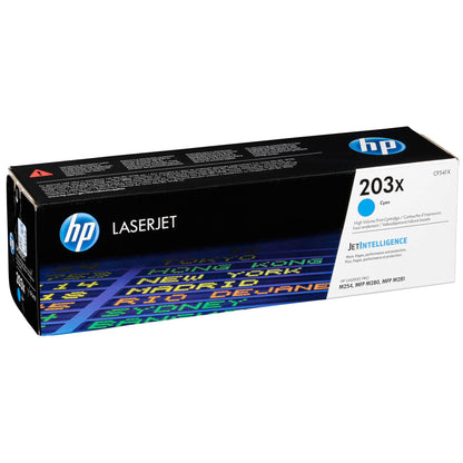 HP Toner CF 541 X cyan No. 203 X