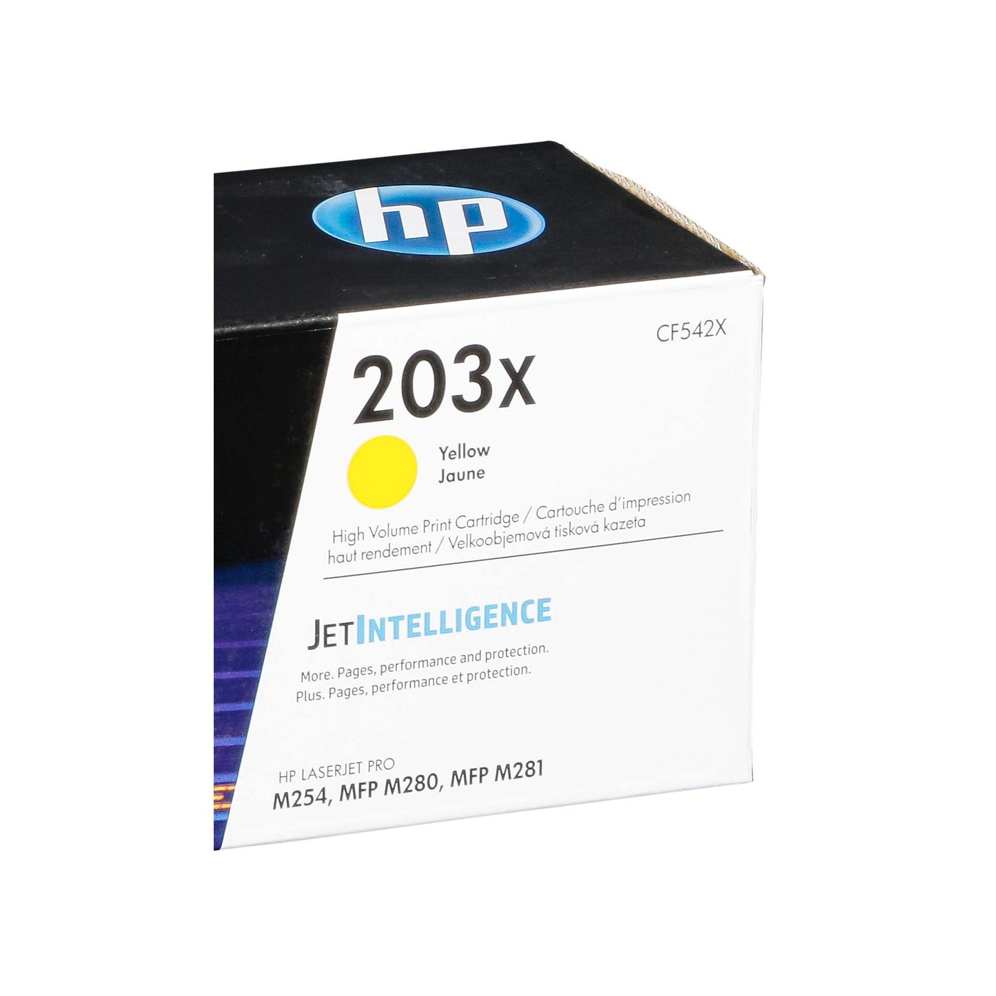 HP Toner CF 542 X yellow No. 203 X