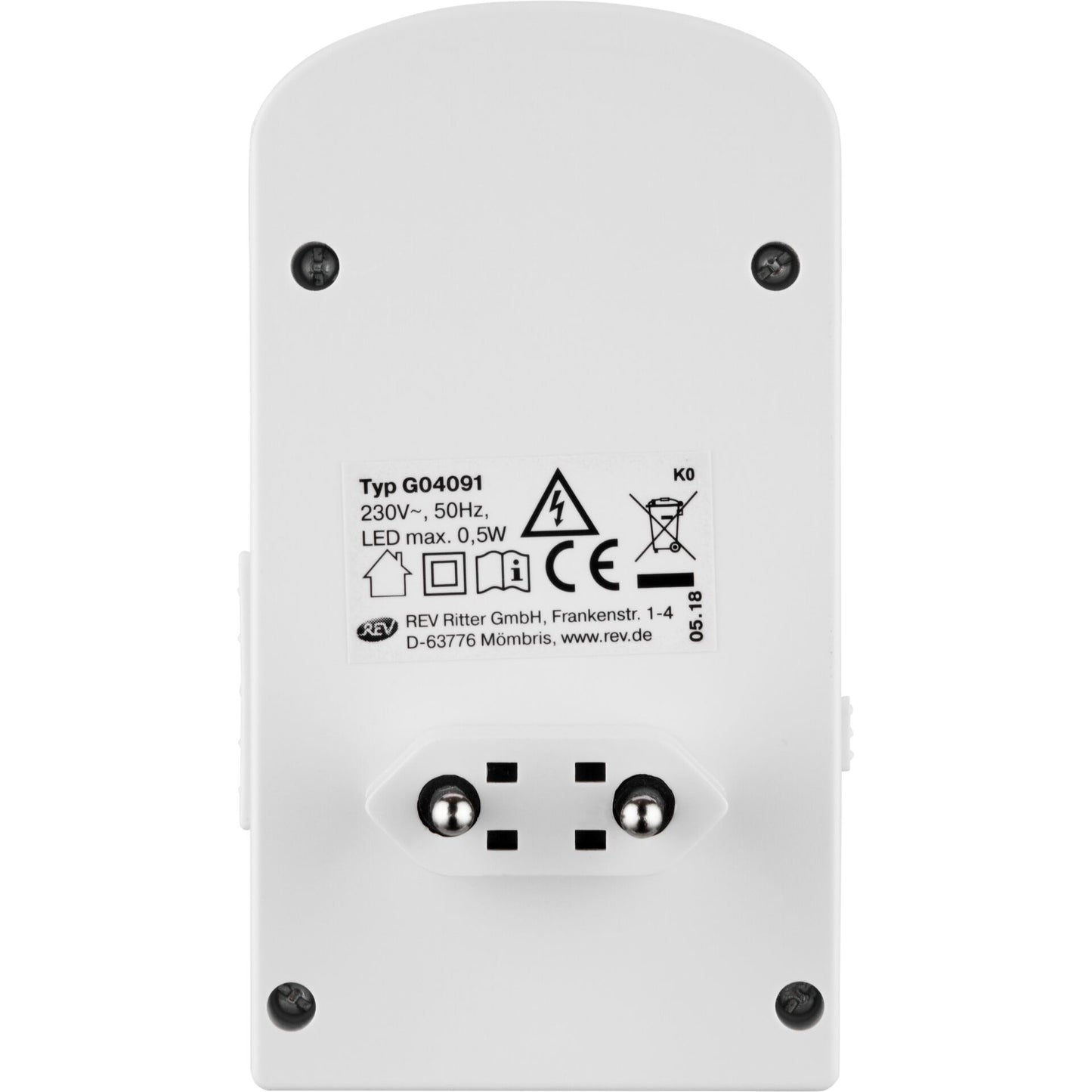 REV LED Night Light with Twilight Automatic