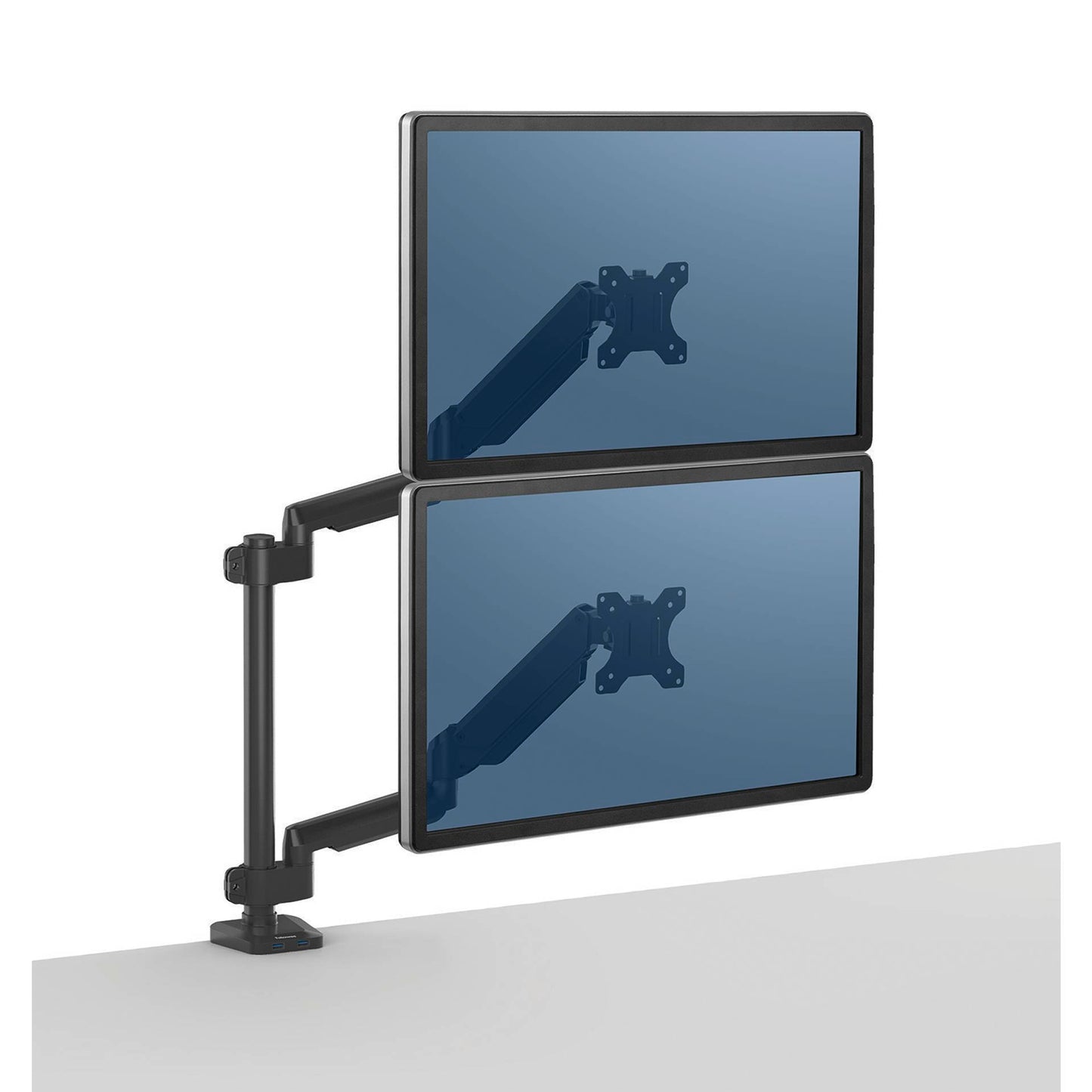 Fellowes Platinum Series vertical double arm