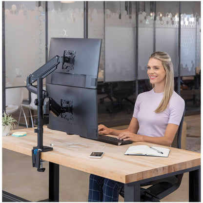 Fellowes Platinum Series vertical double arm