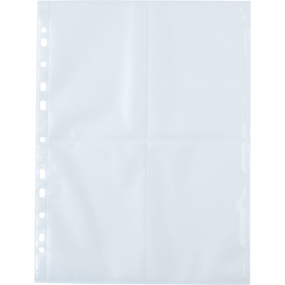 Herma Postcard Pockets     10x15 10x4 Sheets transparent 7695