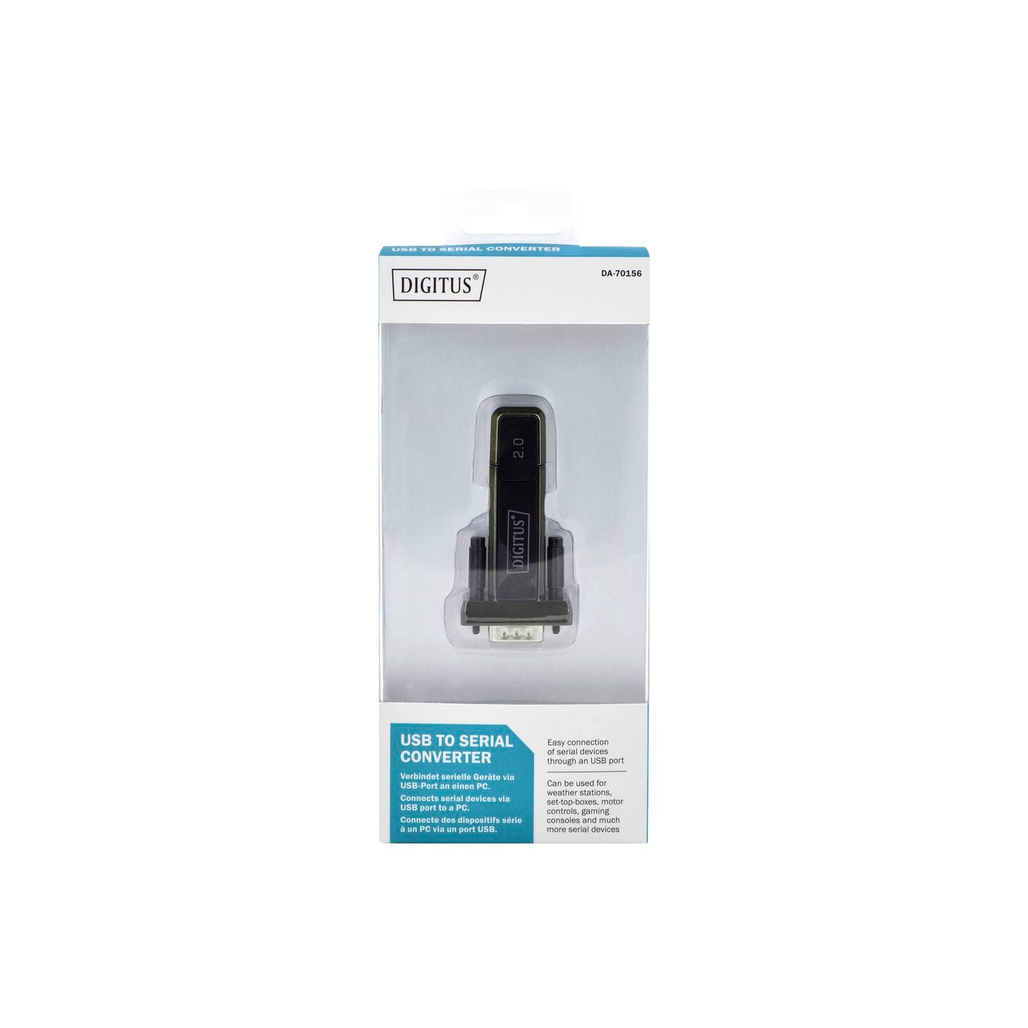 DIGITUS USB - Serial Adapter DSUB 9M USB 2.0