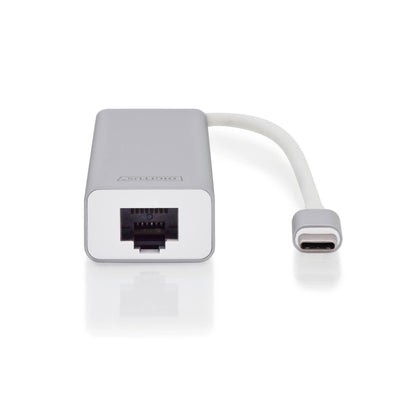 DIGITUS USB Typ-C 3.0 3-Port Hub with Gigabit Ethernet   DA-70255
