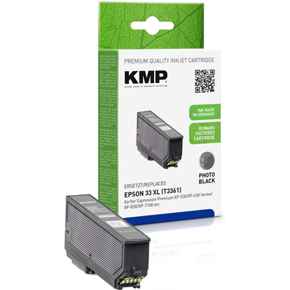 KMP E216PHX ink cartridge photo black comp. mit Epson T 3361XL