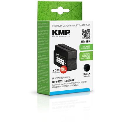 KMP H166BX ink cartridge black compatible with HP L0S70AE