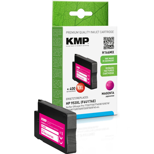 KMP H166MX ink cartridge magenta compatible with HP F6U17AE