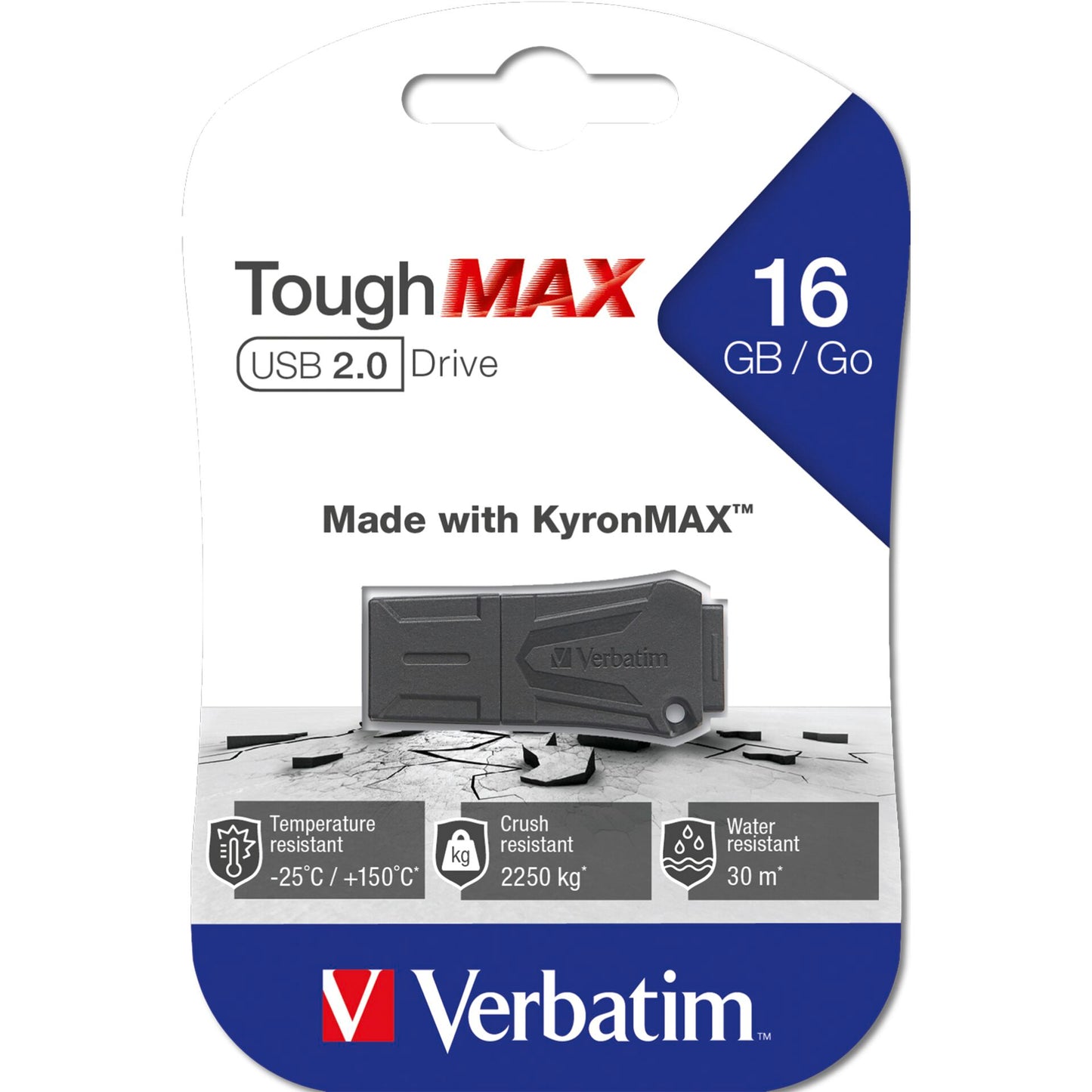 Verbatim ToughMAX USB 2.0   16GB