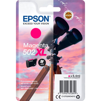 Epson ink cartridge magenta 502 XL                    T 02W3