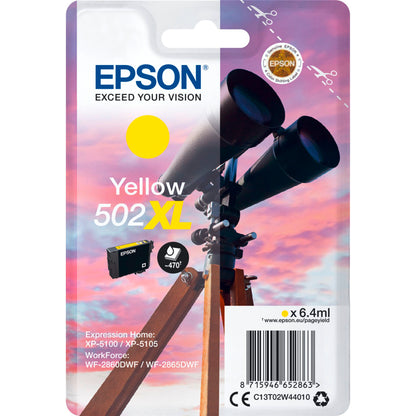 Epson ink cartridge yellow 502 XL                    T 02W4