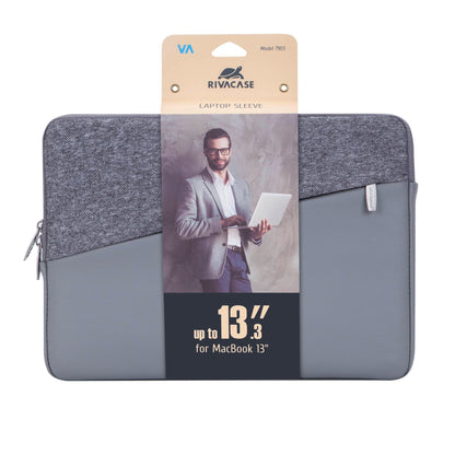 Rivacase 7903 Laptop Sleeve 13.3  grey