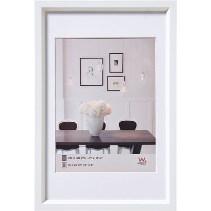 Walther Steel Style        20x30 Resin white ES030W