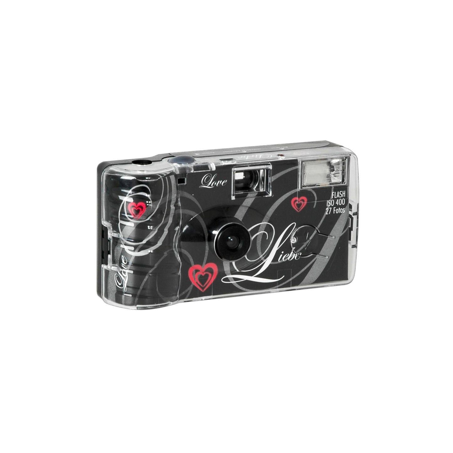 Single use Camera Flash 400 27 Love  black