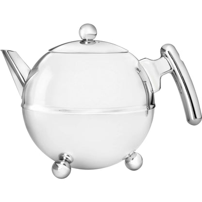 Bredemeijer Teapot Bella Ronde 1,2l chromium fittings    1304CH
