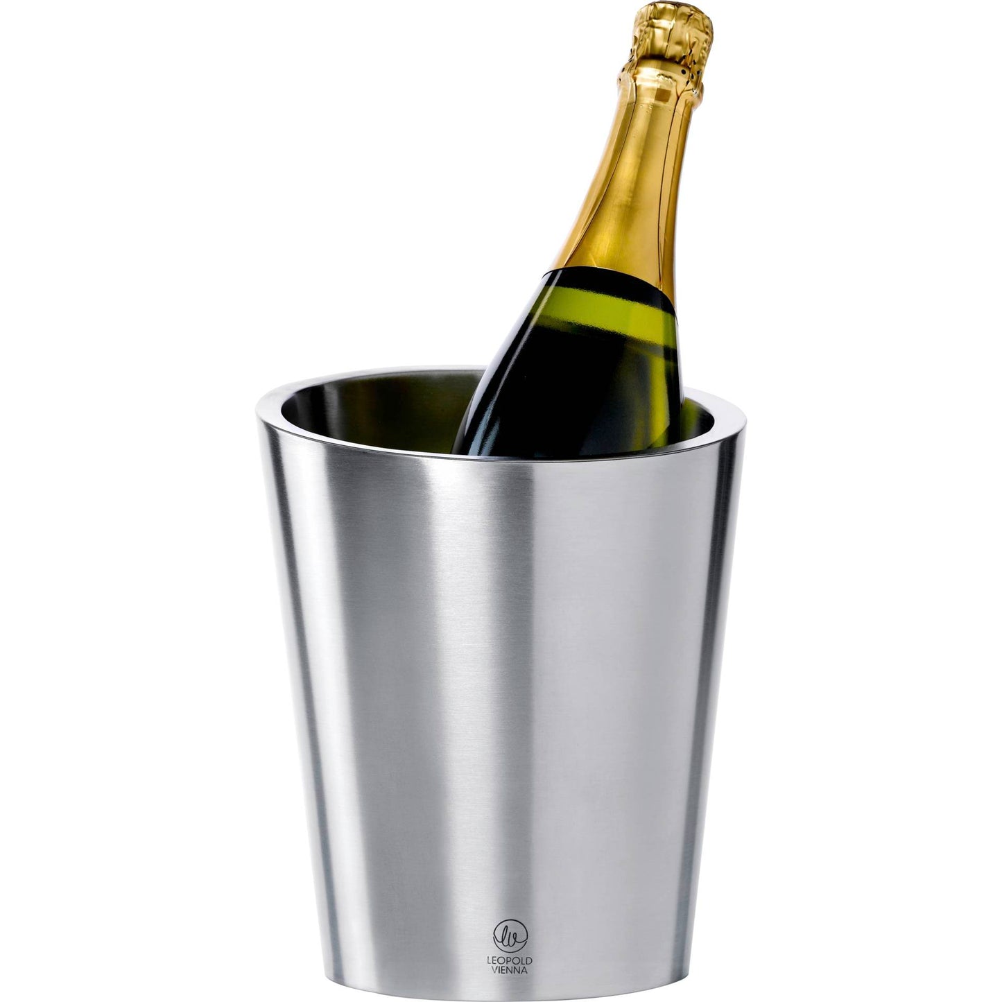 Leopold Vienna Double-walled Champagne cooler, steel LV223000