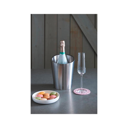 Leopold Vienna Double-walled Champagne cooler, steel LV223000
