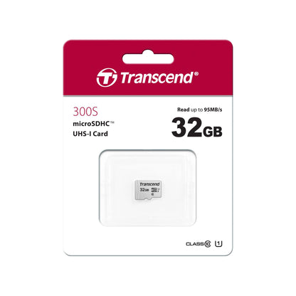 Transcend microSDHC 300S    32GB Class 10 UHS-I U1