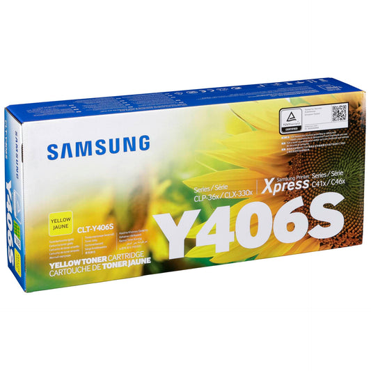 HP/Samsung CLT-Y 406 S Toner yellow