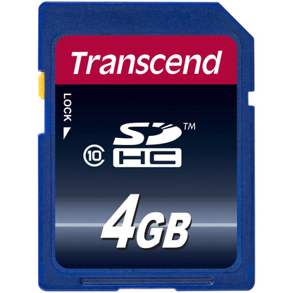 Transcend SDHC               4GB Class 10