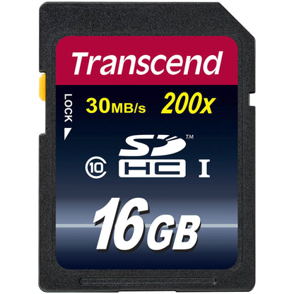 Transcend SDHC              16GB Class 10