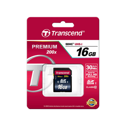 Transcend SDHC              16GB Class 10