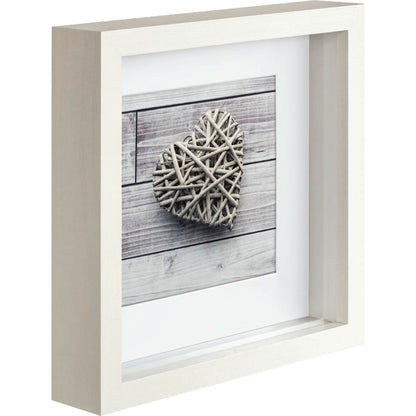 Hama Scala 3D white 23x23 Portrait Wood Passepartout 59777