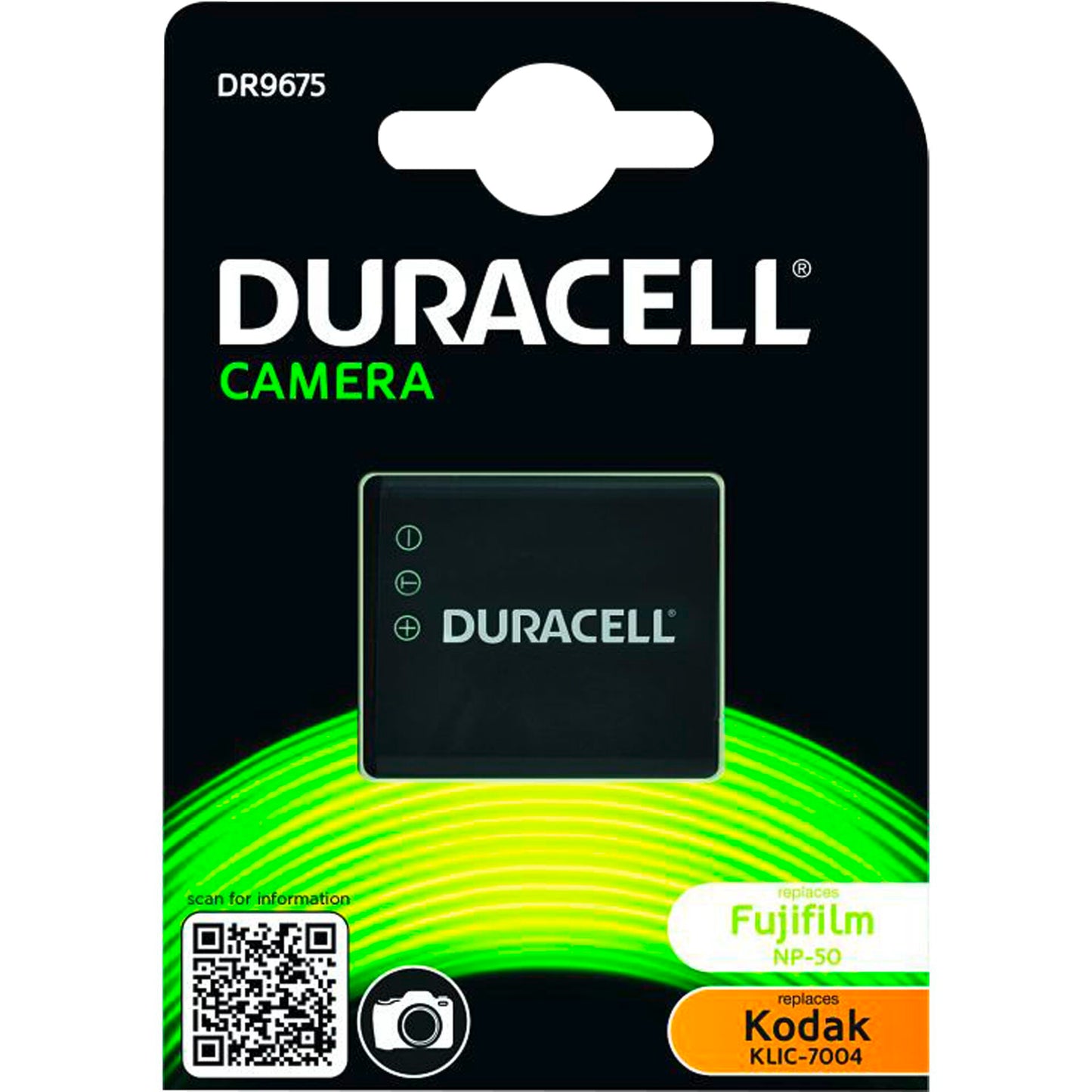 Duracell Li-Ion Akku 770 mAh for Fujifilm NP-50 Pentax D-LI68