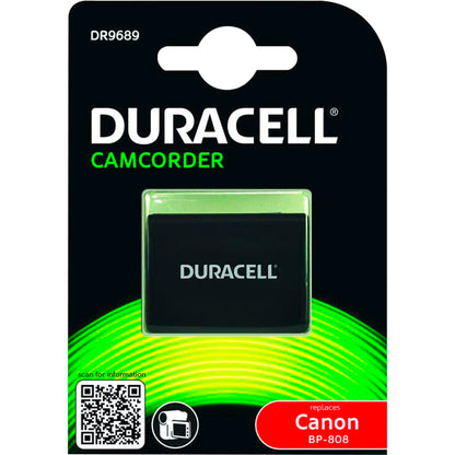 Duracell Li-Ion Akku 890 mAh for Canon BP-808