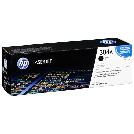 HP Toner CC 530 A black No. 304 A