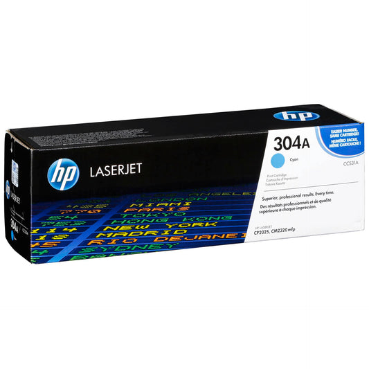 HP Toner CC 531 A cyan No. 304 A