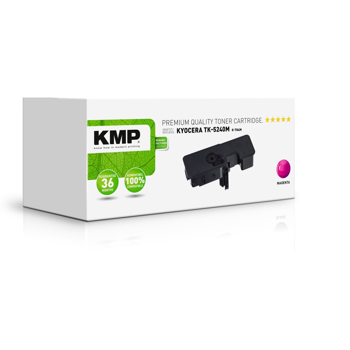 KMP K-T84M Toner magenta compatible w.  Kyocera TK-5240 M