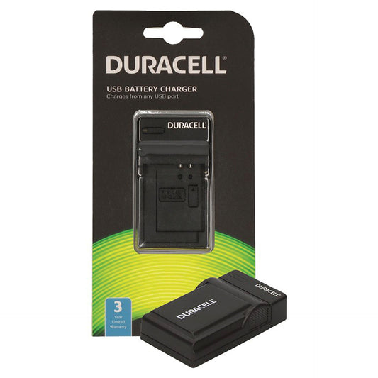Duracell Charger with USB Cable for DRNEL14/EN-EL14
