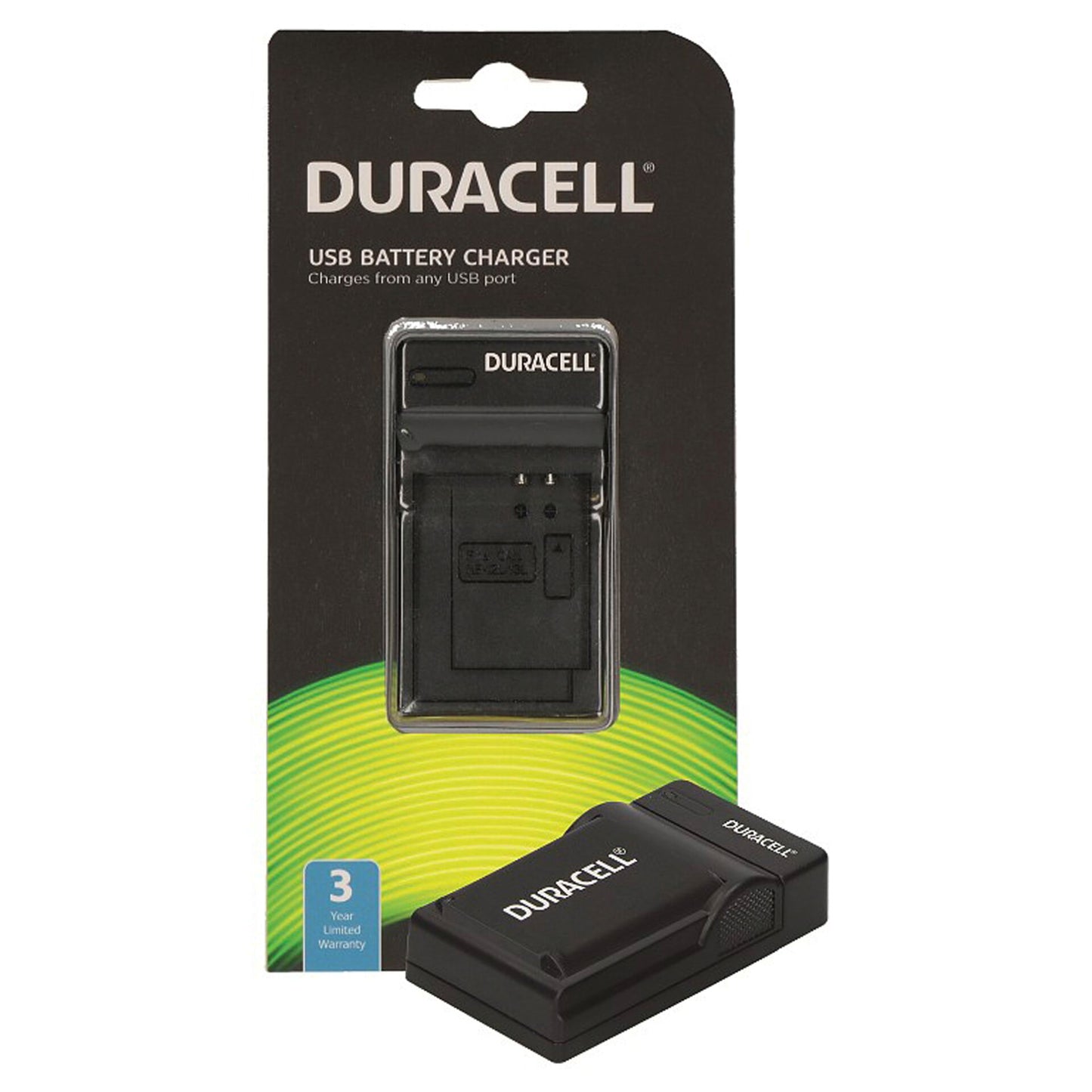 Duracell Charger with USB Cable for DRSBX1/NP-BX1