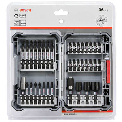 Bosch Impact Control Driver Bit Set 36 pcs. 2608522365