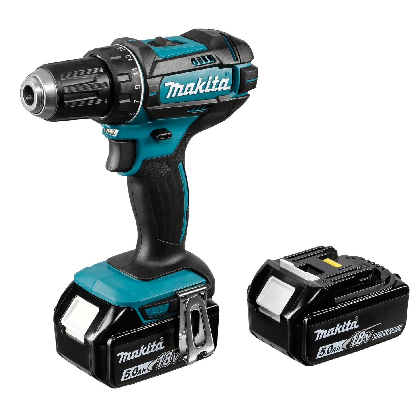 Makita DDF482RTJ 18V 2x BL1850B Cordless Drill Driver
