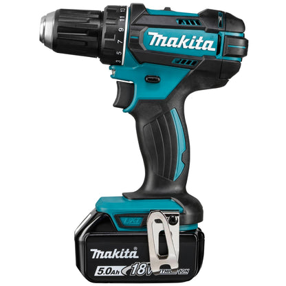 Makita DDF482RTJ 18V 2x BL1850B Cordless Drill Driver
