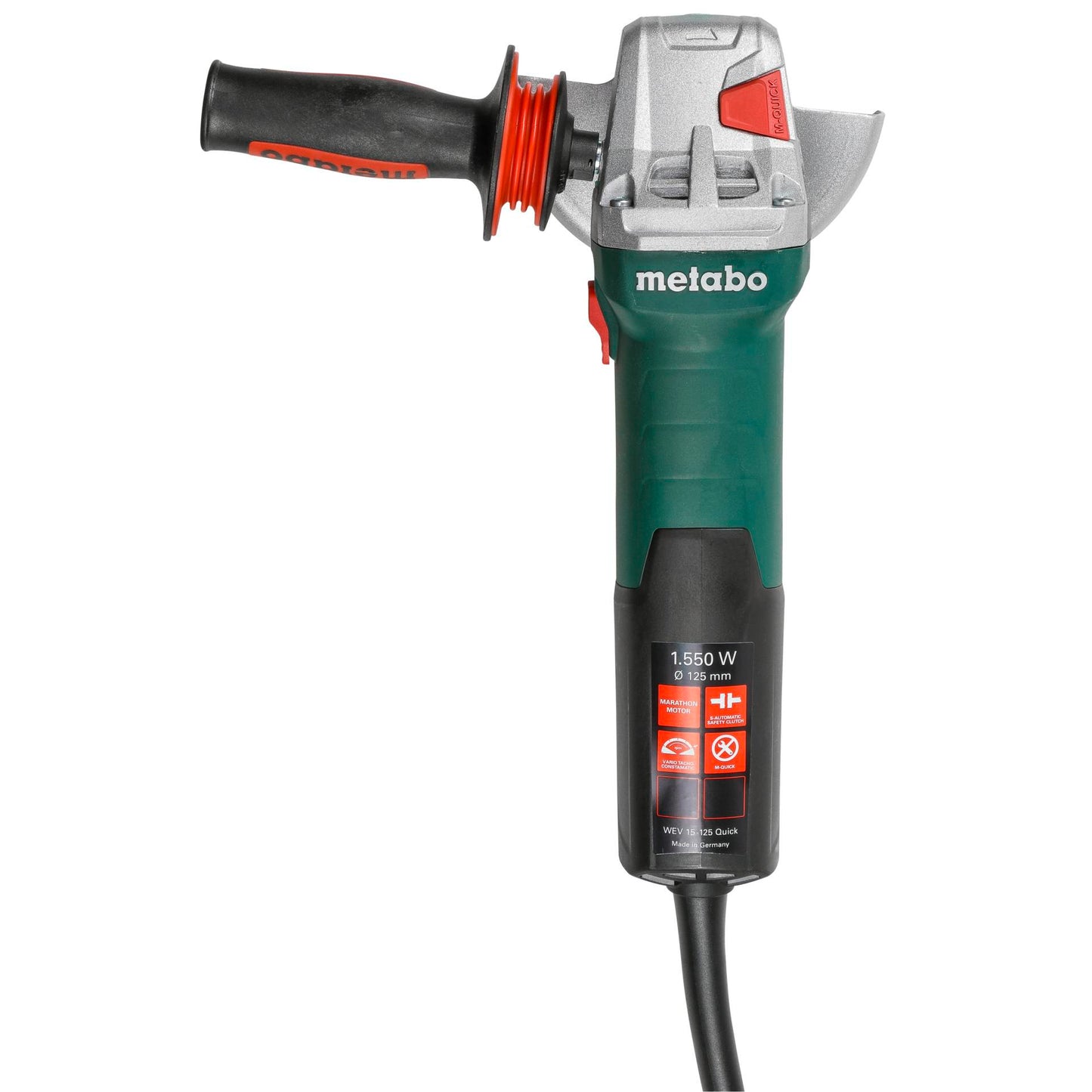 Metabo WEV 15-125 Quick Angle Grinder