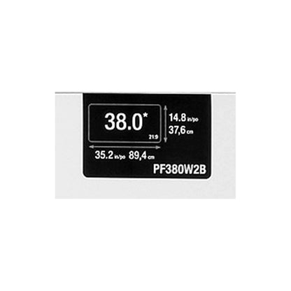 3M PF380W2B Privacy Filter f Desktops 95,3 cm Wide 38  21:9