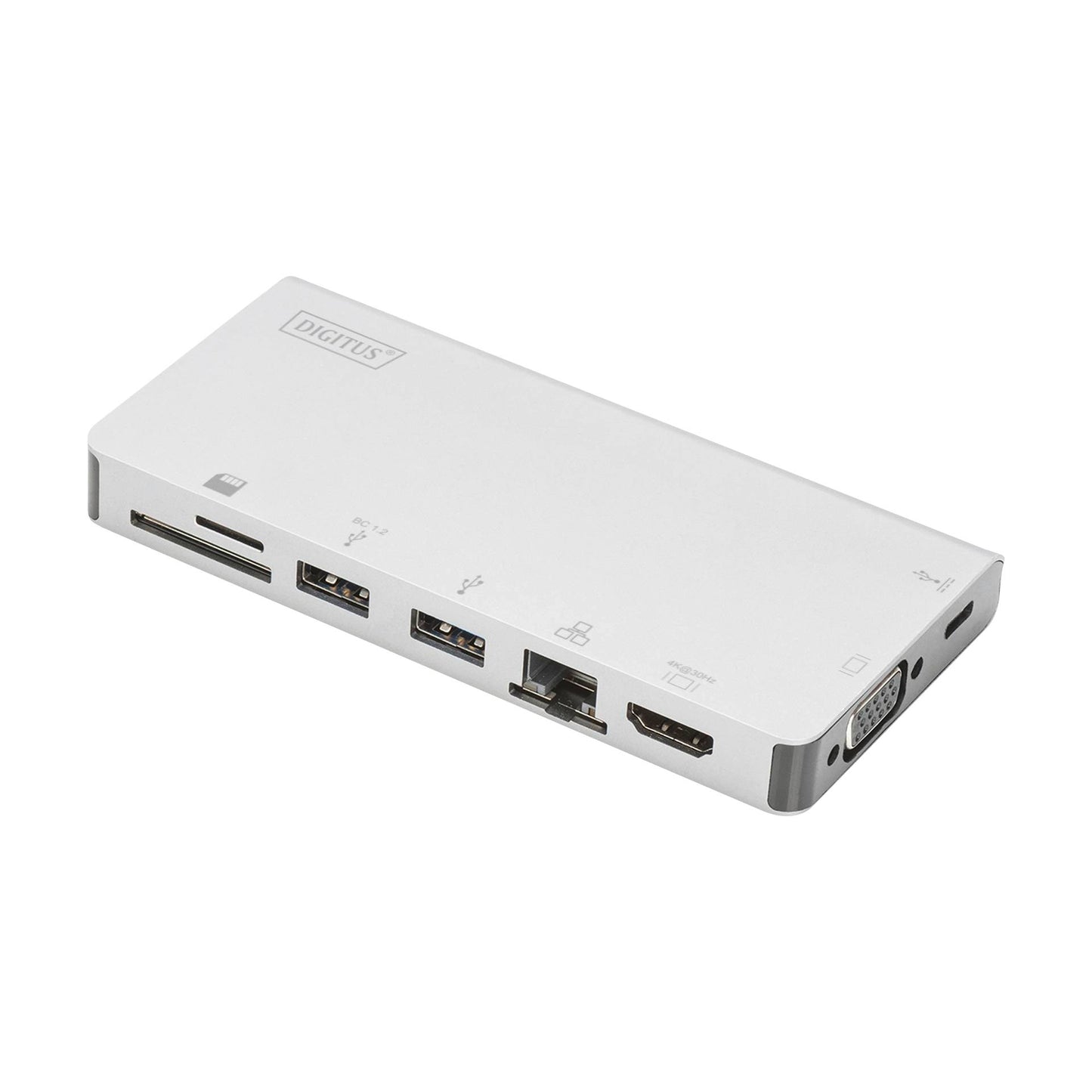 DIGITUS USB Type-C Multiport Travel Dock 8 Port