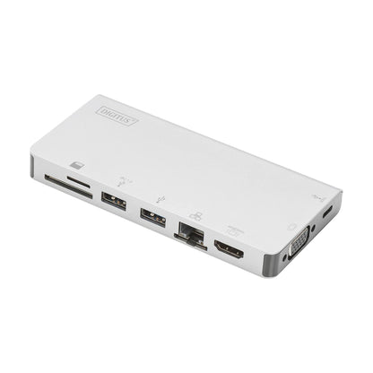 DIGITUS USB Type-C Multiport Travel Dock 8 Port