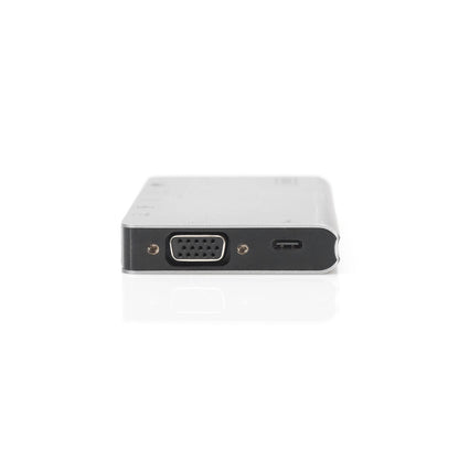 DIGITUS USB Type-C Multiport Travel Dock 8 Port