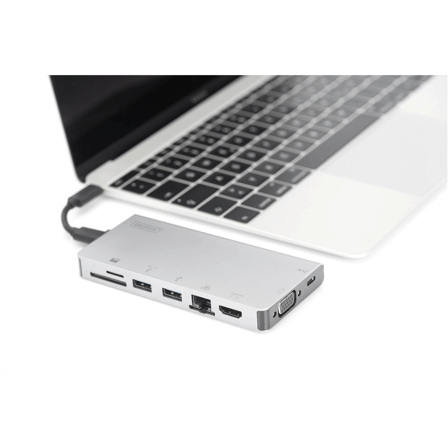 DIGITUS USB Type-C Multiport Travel Dock 8 Port