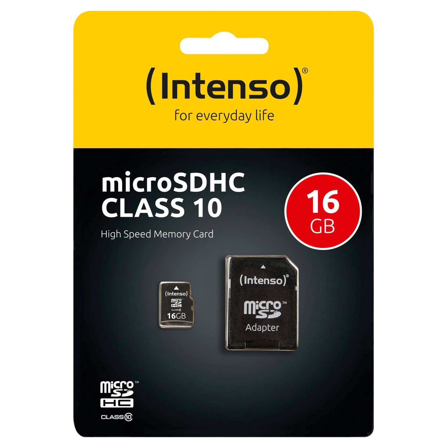 Intenso microSDHC           16GB Class 10