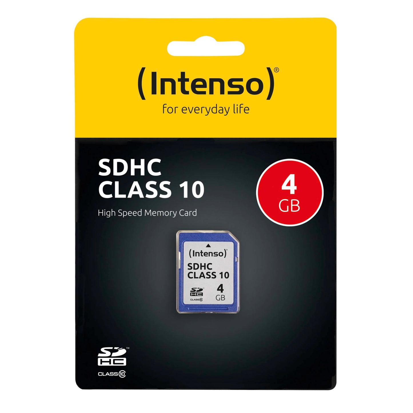 Intenso SDHC Card            4GB Class 10
